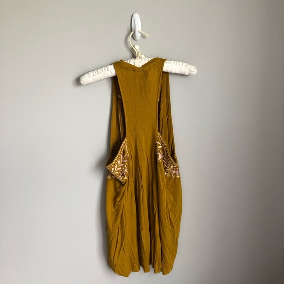 FREE PEOPLE mustard isabella top - Picture 3 of 4